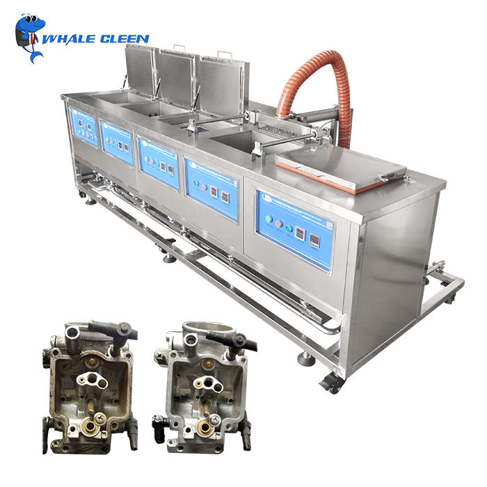 28KHz/40KHz Multi-Tank Industrial Ultrasonic Cleaner 60L Customizable with Degreasing Machine