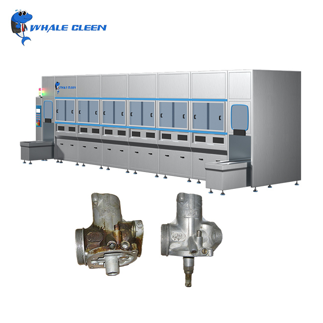Customized Multi-Tank Ultrasonic Cleaning System with Gantry Arm for Heavy-Duty Industrial Parts