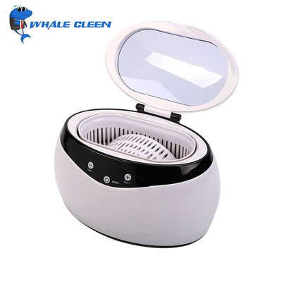 Plastik Shell 40KHz 650ml Ultrasonic Cleaner Untuk Bengkel Kacamata Jelwery atau Rumah Tangga