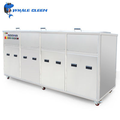 Three Slots 192L Industrial Ultrasonic Cleaner Dengan Pemanasan Membilas Pengeringan Penyaringan