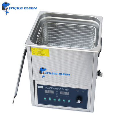Blue Whale 15L Electronics Ultrasonic Cleaner 20-80C Permukaan Cekung yang Dapat Disesuaikan