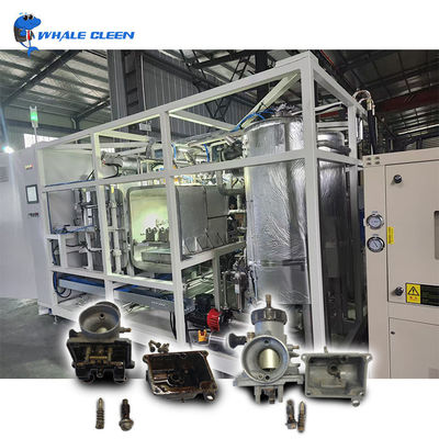 Pembersih Ultrasonik Industri Stasiun Tunggal Efisiensi Tinggi Dengan Semprotan Hidrokarbon, Pengeringan, Dan Fungsi Vakum