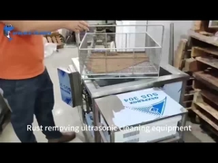 Pembersih ultrasonik 3 fase industri dengan tampilan digital dan pemanasan (4.5kW)